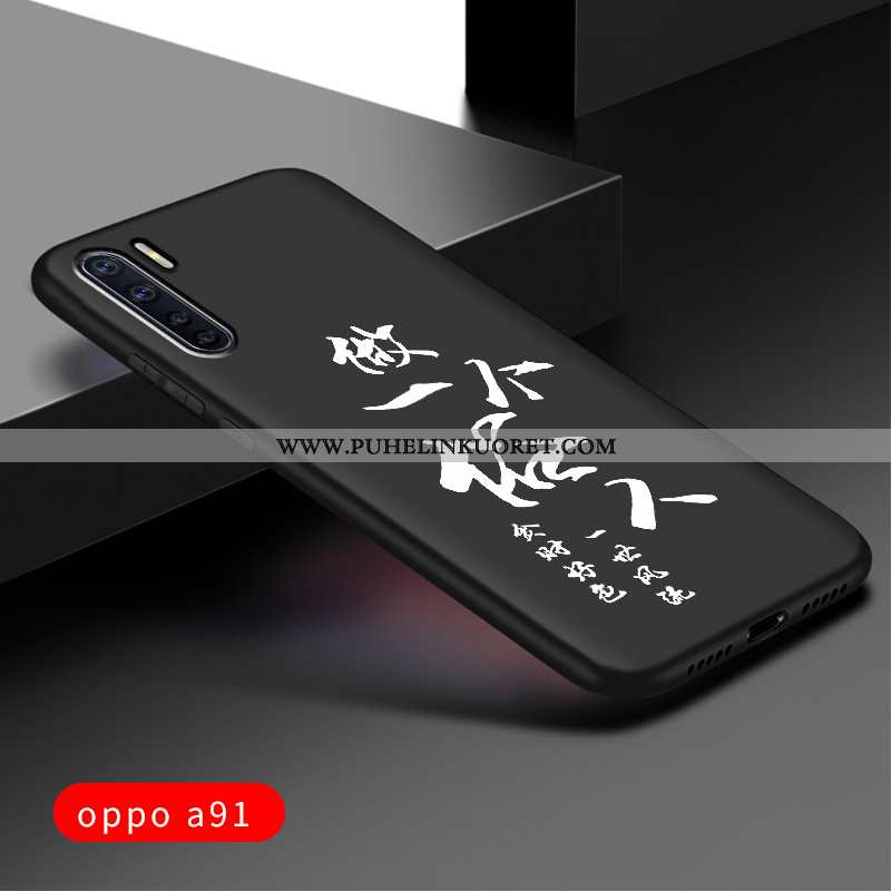 Kuori, Kuoret Oppo A91 Persoonallisuus Luova Puhelimen Uusi Silikoni Mustat