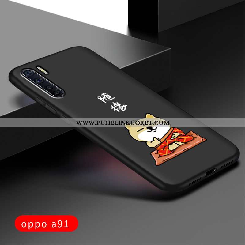 Kuori, Kuoret Oppo A91 Persoonallisuus Luova Puhelimen Uusi Silikoni Mustat