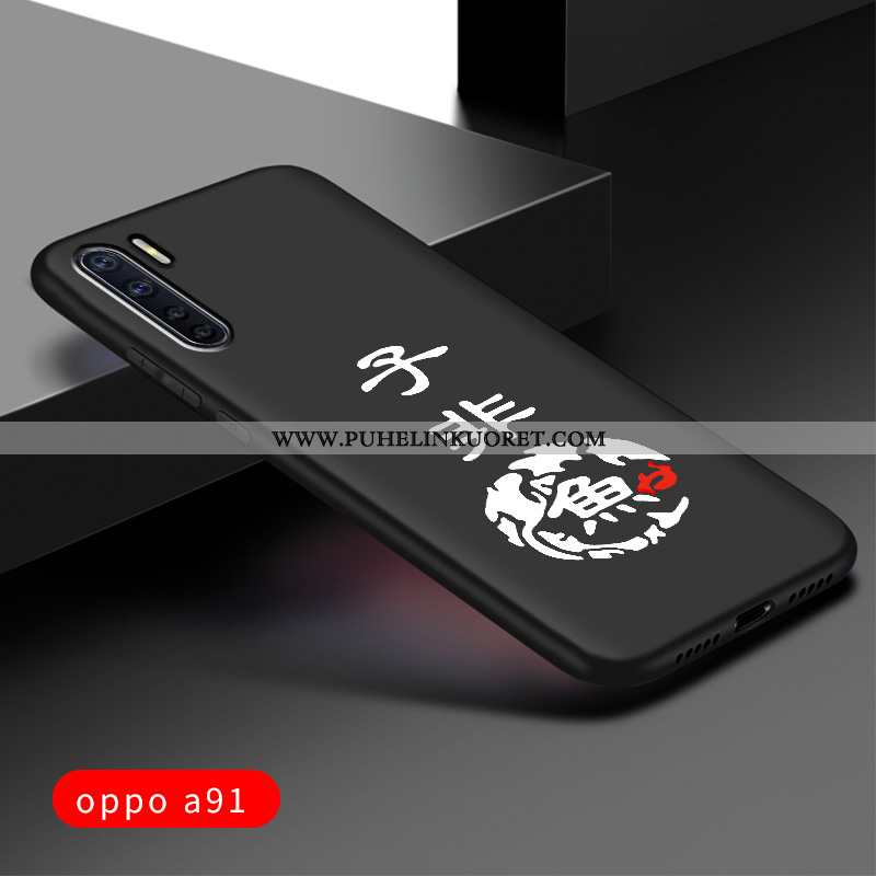 Kuori, Kuoret Oppo A91 Persoonallisuus Luova Puhelimen Uusi Silikoni Mustat