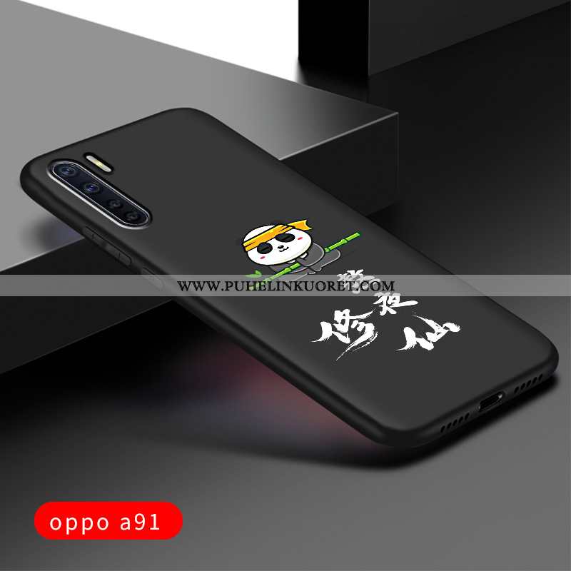 Kuori, Kuoret Oppo A91 Persoonallisuus Luova Puhelimen Uusi Silikoni Mustat