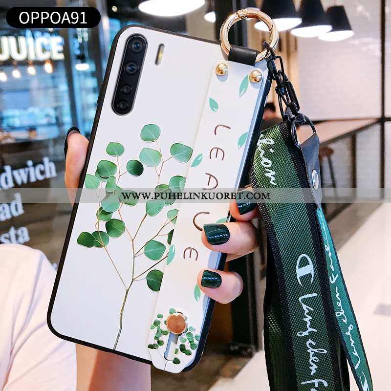 Kuori, Kuoret Oppo A91 Persoonallisuus Luova Silikoni Kuori Rakastunut Sininen