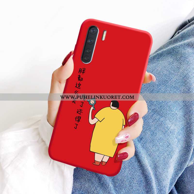 Kotelo, Kuori Oppo A91 Pesty Suede Persoonallisuus Malli Puhelimen Suojaus Keltaiset