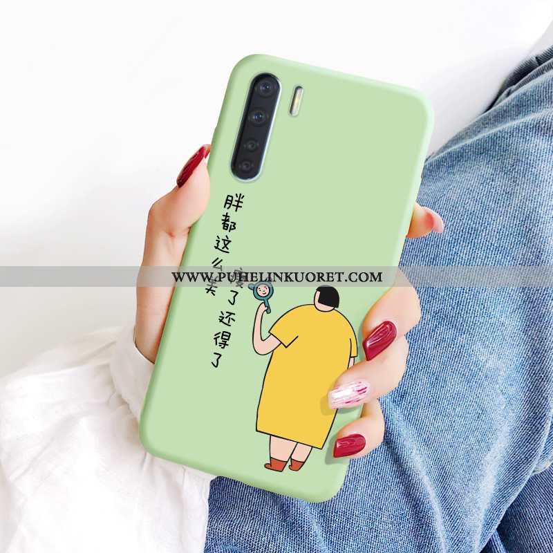 Kotelo, Kuori Oppo A91 Pesty Suede Persoonallisuus Malli Puhelimen Suojaus Keltaiset