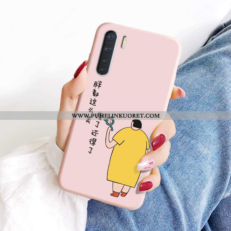 Kotelo, Kuori Oppo A91 Pesty Suede Persoonallisuus Malli Puhelimen Suojaus Keltaiset