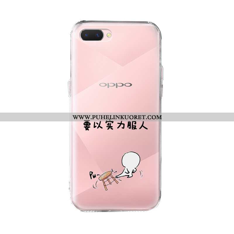 Kuori, Kuoret Oppo Ax5 Suojaus Läpinäkyvä Puhelimen Kuori Sarjakuva Pinkki