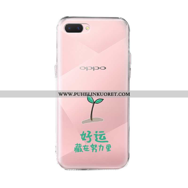 Kuori, Kuoret Oppo Ax5 Suojaus Läpinäkyvä Puhelimen Kuori Sarjakuva Pinkki