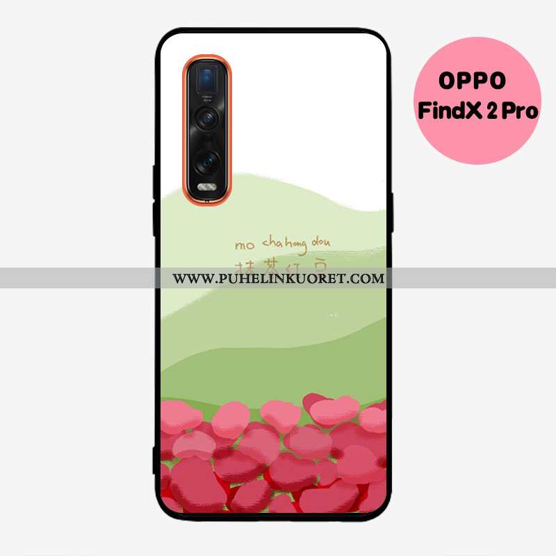 Kuori, Kuoret Oppo Find X2 Pro Silikoni Pesty Suede Kuori Net Red All Inclusive Khaki