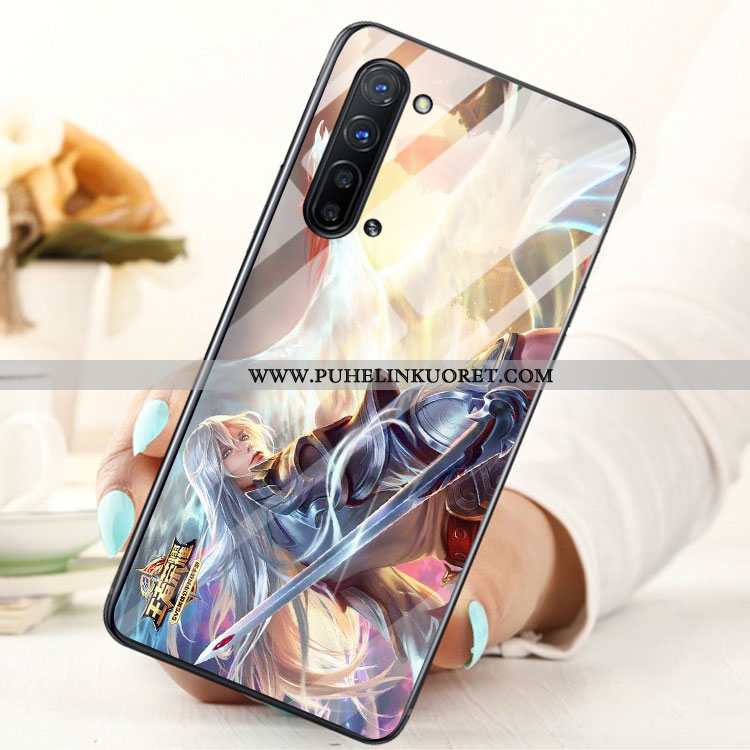 Kuori, Kuoret Oppo Reno 3 Lasi Puhelimen Sininen Kotelo Kuori