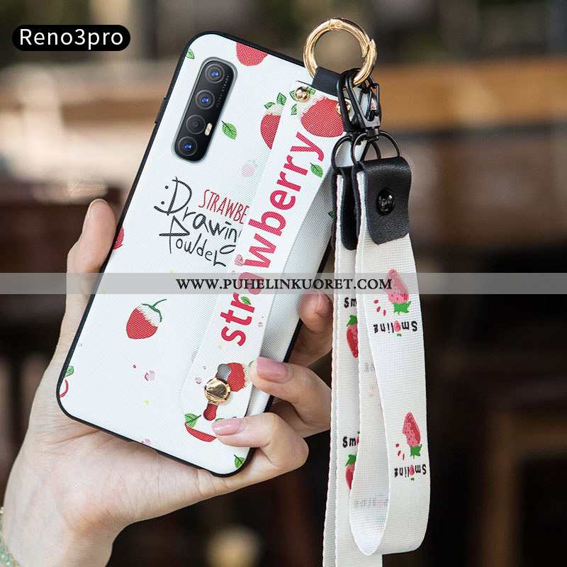 Kuori, Kuoret Oppo Reno 3 Pro Suojaus Pesty Suede Murtumaton Valkoinen Kustannukset