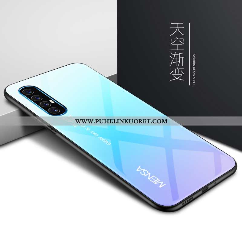 Kotelo, Kuori Oppo Reno 3 Pro Suojaus Lasi All Inclusive Luova Persoonallisuus Mustat