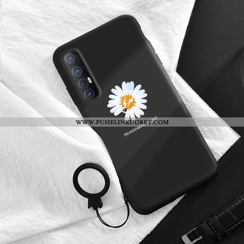 Kuori, Kuoret Oppo Reno 3 Pro Suuntaus Silikoni Luova Kuori Persoonallisuus Mustat