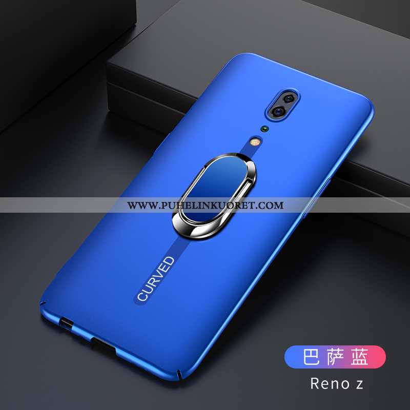 Kuori, Kuoret Oppo Reno Z Suojaus Pesty Suede Kuori Musta Kova Mustat