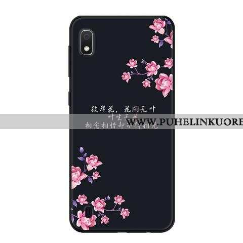 Kuori, Kuoret Samsung Galaxy A10 Suojaus Pesty Suede Kuori Sininen Tähti