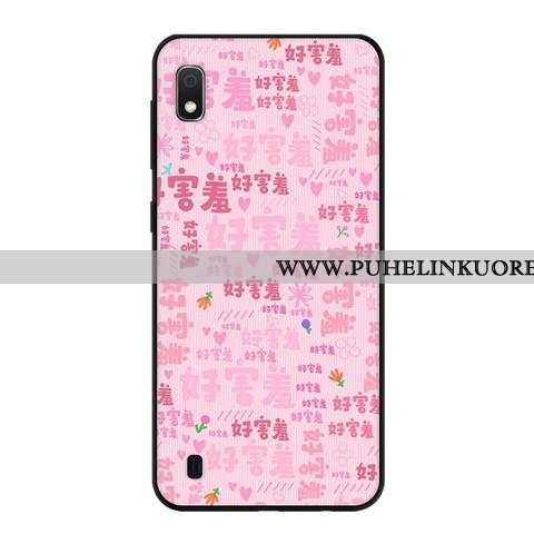 Kuori, Kuoret Samsung Galaxy A10 Suojaus Pesty Suede Kuori Sininen Tähti