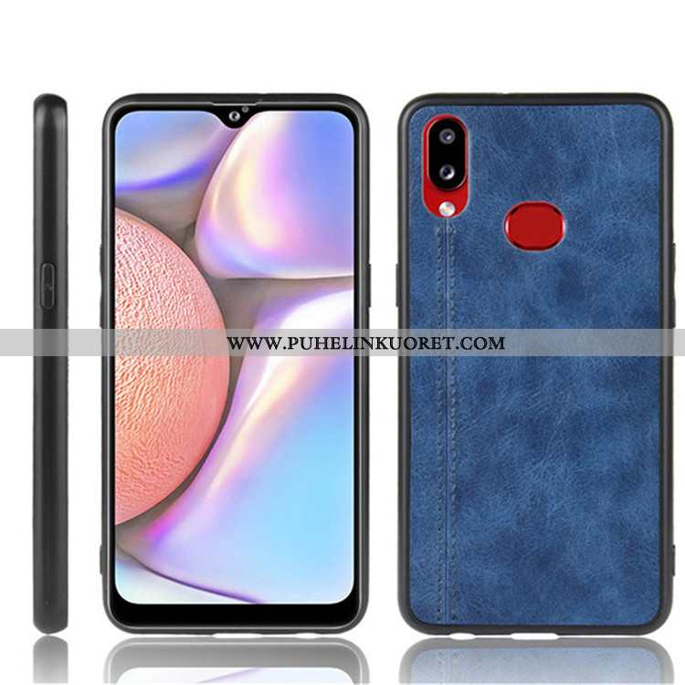 Kotelo, Kuori Samsung Galaxy A10s Nahka Suuntaus Puhelimen Suojaus Kotelo Mustat