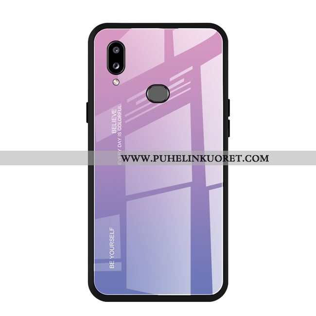 Kuoret, Kotelo Samsung Galaxy A10s Suojaus Lasi Tähti All Inclusive Kuori Violetti