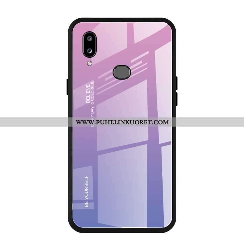 Kuoret, Kotelo Samsung Galaxy A10s Suojaus Lasi Tähti All Inclusive Kuori Violetti