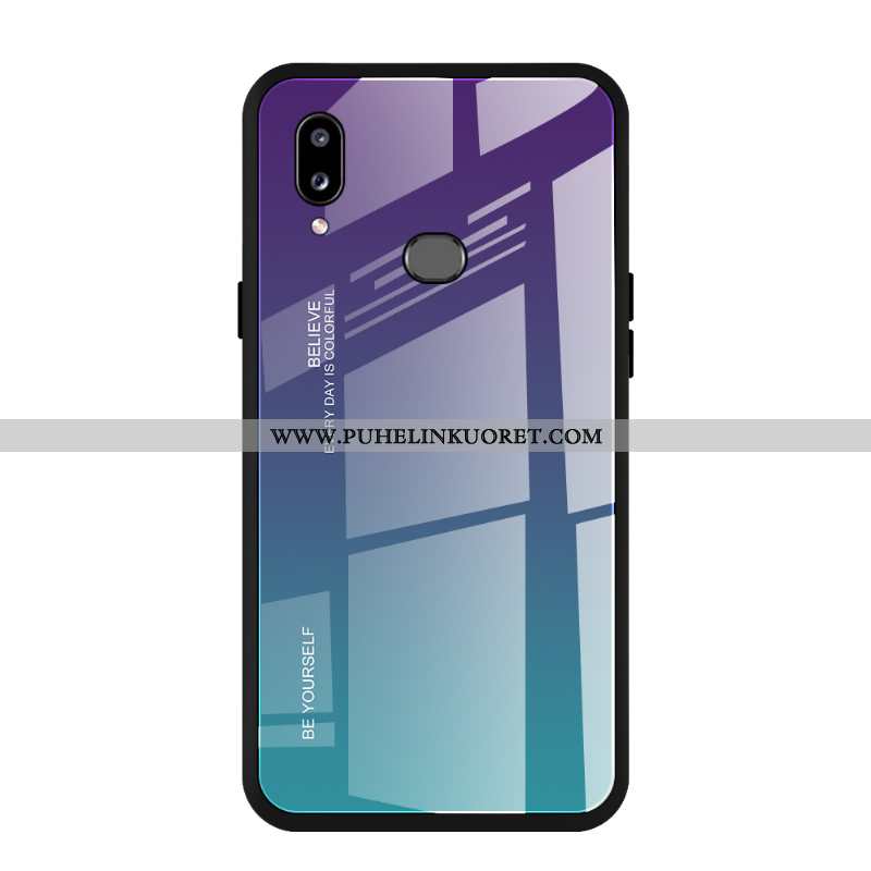 Kuoret, Kotelo Samsung Galaxy A10s Suojaus Lasi Tähti All Inclusive Kuori Violetti