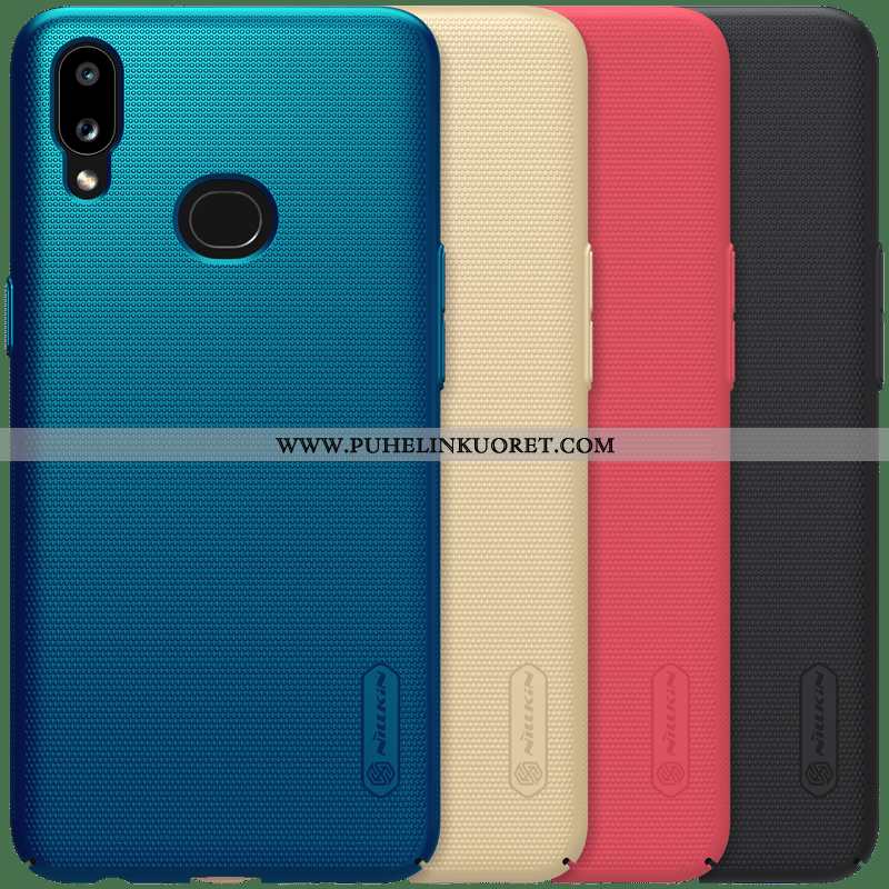 Kuoret, Kotelo Samsung Galaxy A10s Suojaus Pesty Suede Murtumaton Puhelimen Vihreä