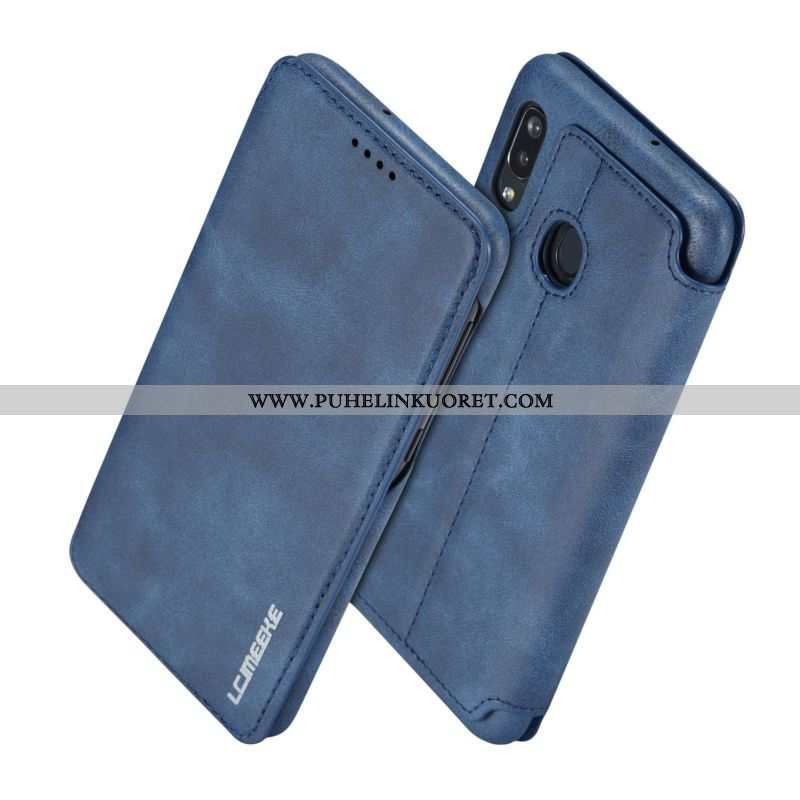 Kuori, Kuoret Samsung Galaxy A40 Nahka Suuntaus Tähti Suojauskuori Kuori Punainen