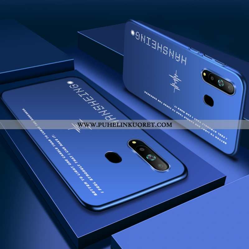 Kuori, Kuoret Samsung Galaxy A40s Pesty Suede Persoonallisuus Kotelo Kuori Muokata Violetti