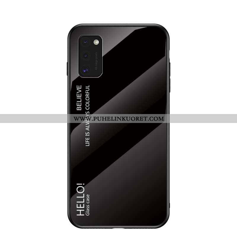 Kuoret, Kotelo Samsung Galaxy A41 Tila Suuntaus Suojaus Murtumaton Maalaus Mustat