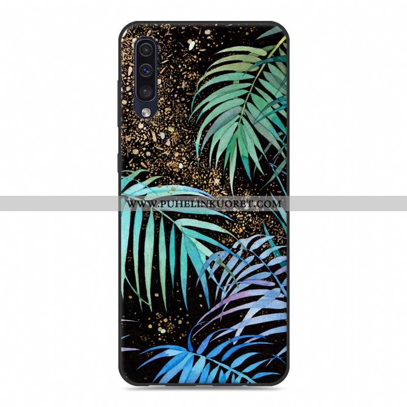 Kuoret, Kotelo Samsung Galaxy A50 Persoonallisuus Luova Kuori Pehmeä Neste Ihana Harmaa