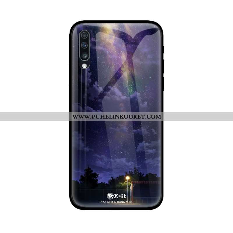 Kuoret, Kotelo Samsung Galaxy A50 Suuntaus Suojaus Tähti Violetti Uusi