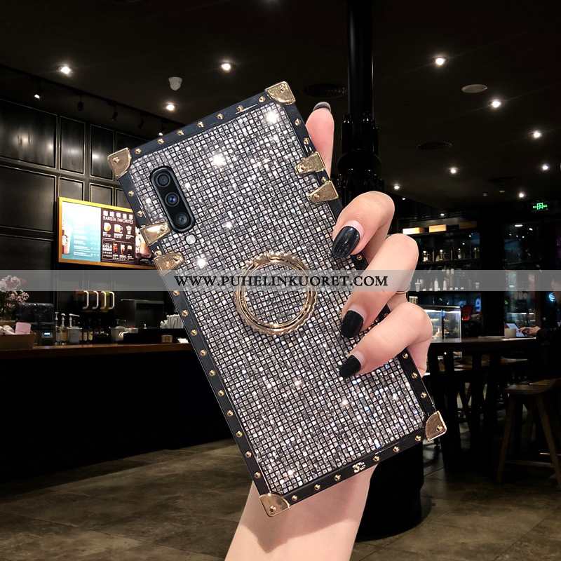 Kuori, Kuoret Samsung Galaxy A50 Tila Rhinestone Inlay Puhelimen Suuntaus Hopea