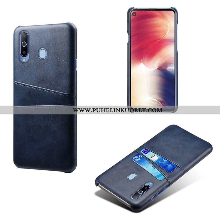 Kuoret, Kotelo Samsung Galaxy A60 Kukkakuvio Nahkakuori Puhelimen Kuori Tähti Keltaiset