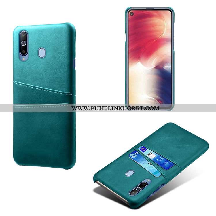 Kuoret, Kotelo Samsung Galaxy A60 Kukkakuvio Nahkakuori Puhelimen Kuori Tähti Keltaiset