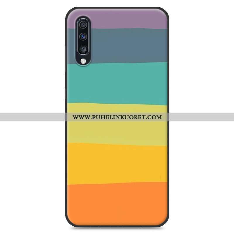 Kuori, Kuoret Samsung Galaxy A70 Ihana Suuntaus Puhelimen Kotelo Kuori Keltaiset