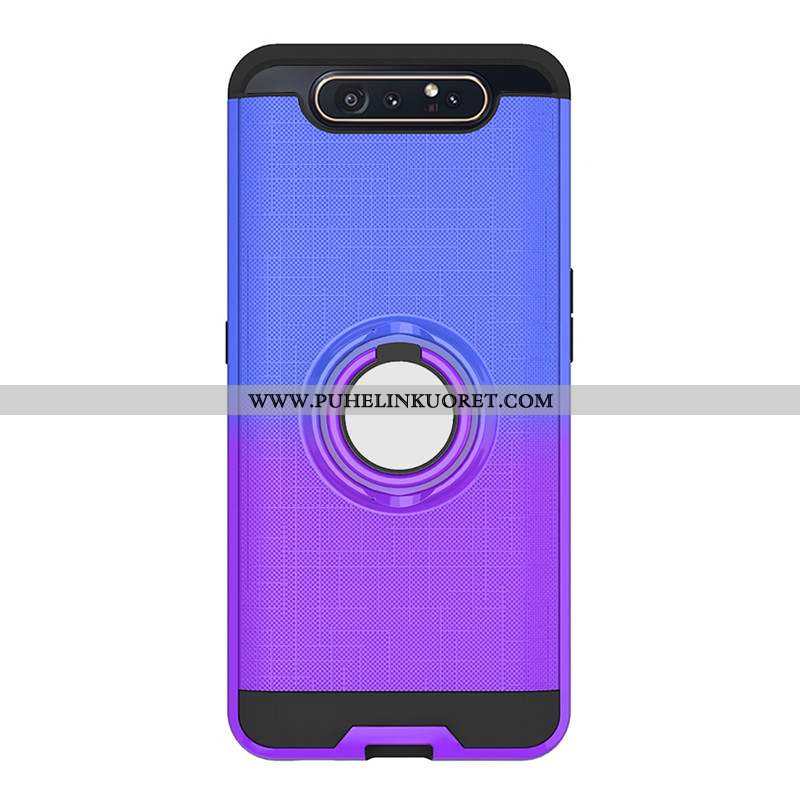 Kuori, Kuoret Samsung Galaxy A80 Pehmeä Neste Suojaus Violetti Puhelimen Kotelo
