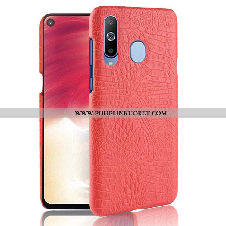 Kuori, Kuoret Samsung Galaxy A8s Kukkakuvio Liiketoiminta Murtumaton Jauhe Kotelo Pinkki