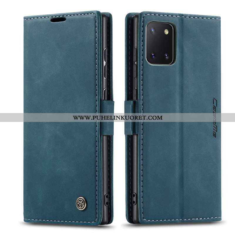 Kuori, Kuoret Samsung Galaxy Note 10 Lite Luova Nahkakuori Kuori Murtumaton Khaki