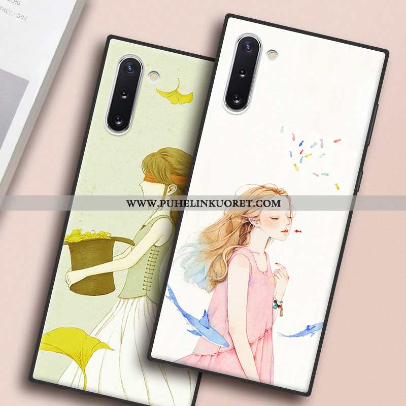 Kotelo, Kuori Samsung Galaxy Note 10 Suojaus Pieni Puhelimen Kustannukset Valkoinen