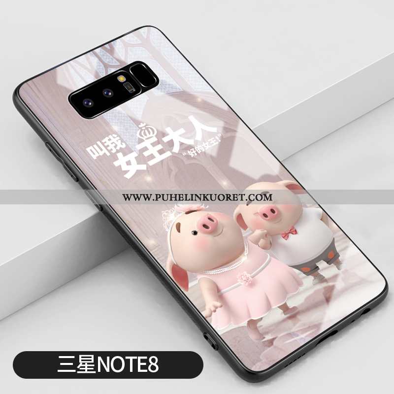 Kuoret, Kotelo Samsung Galaxy Note 8 Persoonallisuus Luova Murtumaton Jauhe Pinkki