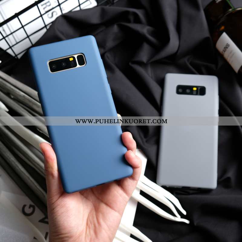 Kuoret, Kotelo Samsung Galaxy Note 8 Suojaus Persoonallisuus Luova Puhelimen Murtumaton Sininen