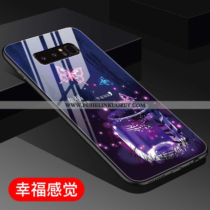 Kuori, Kuoret Samsung Galaxy Note 8 Persoonallisuus Luova Murtumaton Yksinkertainen Tila Violetti