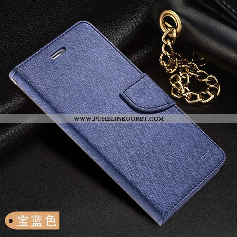 Kuori, Kuoret Samsung Galaxy Note20 Nahkakuori Kukkakuvio Mulberry Silkki Kuori Puhelimen Pinkki