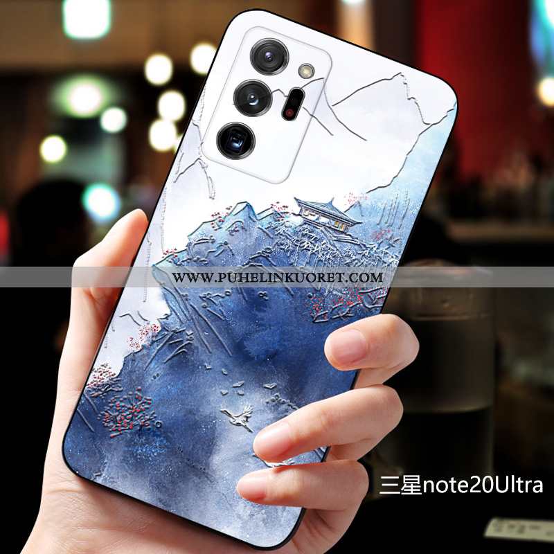 Kuori, Kuoret Samsung Galaxy Note20 Ultra Persoonallisuus Luova Kotelo Pesty Suede Kiinalainen Tyyli