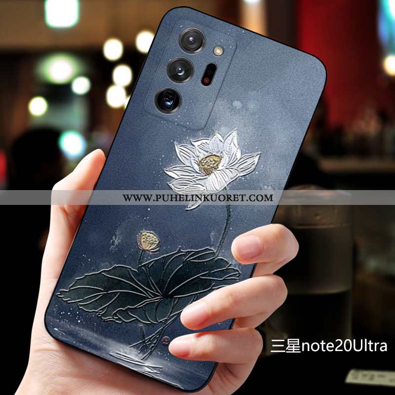 Kuori, Kuoret Samsung Galaxy Note20 Ultra Persoonallisuus Luova Kotelo Pesty Suede Kiinalainen Tyyli