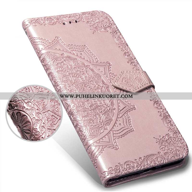 Kuoret, Kotelo Samsung Galaxy S10 Lite Silikoni Nahkakuori Murtumaton All Inclusive Kuori Pinkki