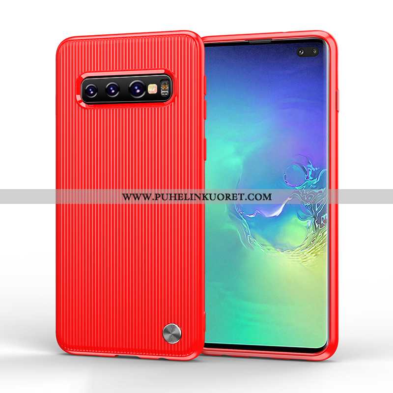 Kotelo, Kuori Samsung Galaxy S10+ Suojaus Persoonallisuus Murtumaton Net Red Luova Punainen