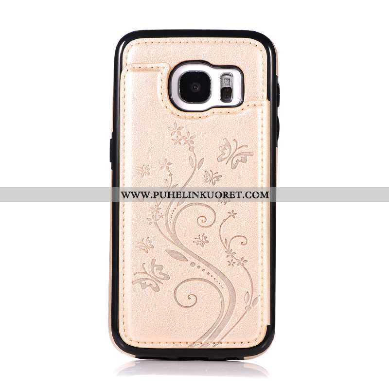 Kuori, Kuoret Samsung Galaxy S7 Suojaus Salkku All Inclusive Kuori Tuki Pinkki