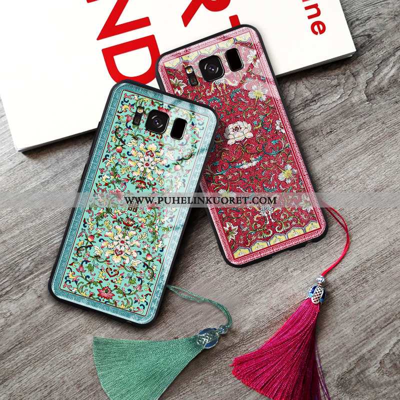 Kuori, Kuoret Samsung Galaxy S8+ Persoonallisuus Luova All Inclusive Palatsi Kiinalainen Tyyli Vihre