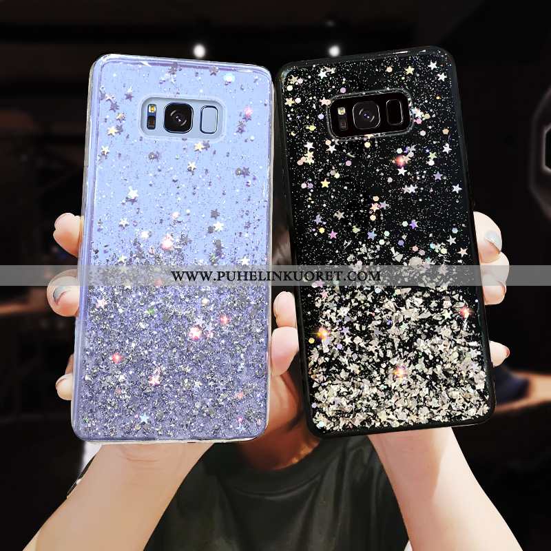 Kotelo, Kuori Samsung Galaxy S8+ Silikoni Suojaus Murtumaton Jauhe Kotelo Valkoinen