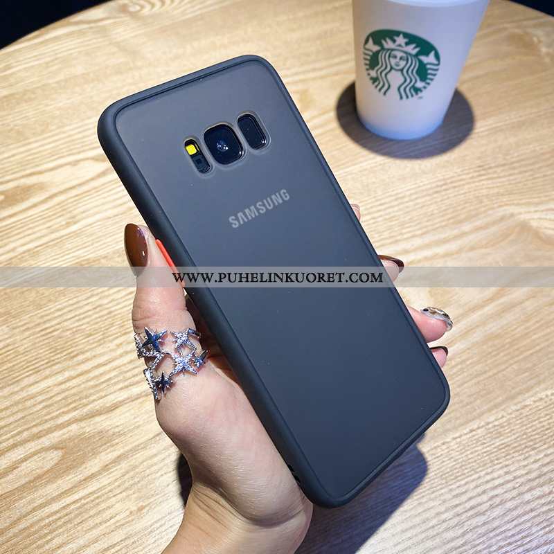 Kuoret, Kotelo Samsung Galaxy S8+ Suojaus Pesty Suede Luova Puhelimen Kuori Punainen