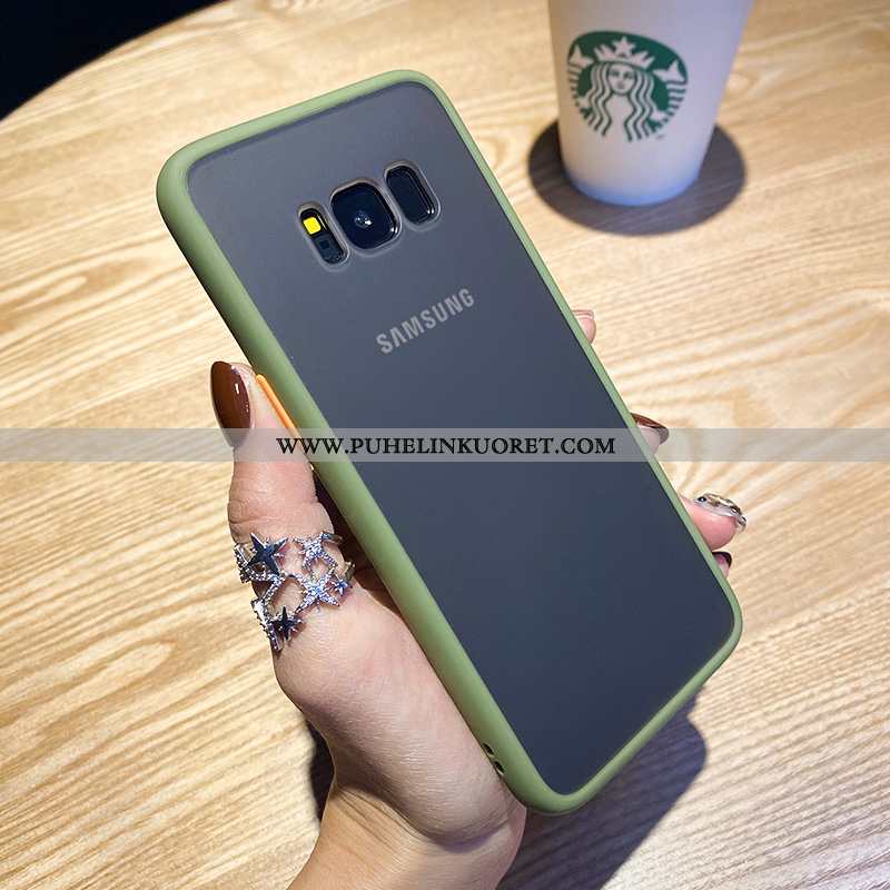 Kuoret, Kotelo Samsung Galaxy S8+ Suojaus Pesty Suede Luova Puhelimen Kuori Punainen