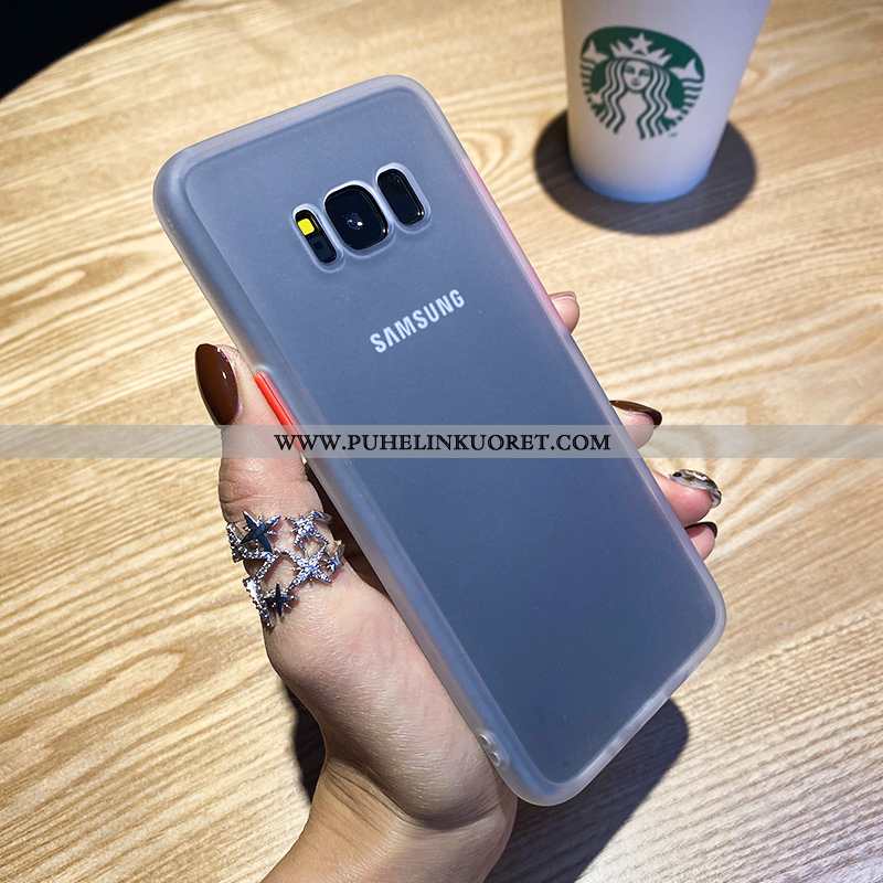 Kuoret, Kotelo Samsung Galaxy S8+ Suojaus Pesty Suede Luova Puhelimen Kuori Punainen